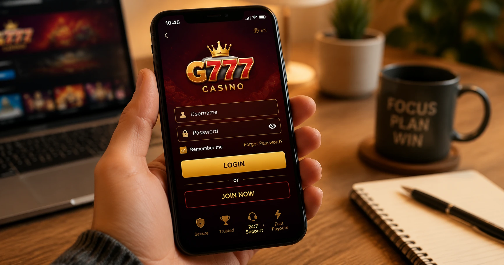 Accessing g777 casino login: Your Gateway to Exciting Online Gaming - image 2