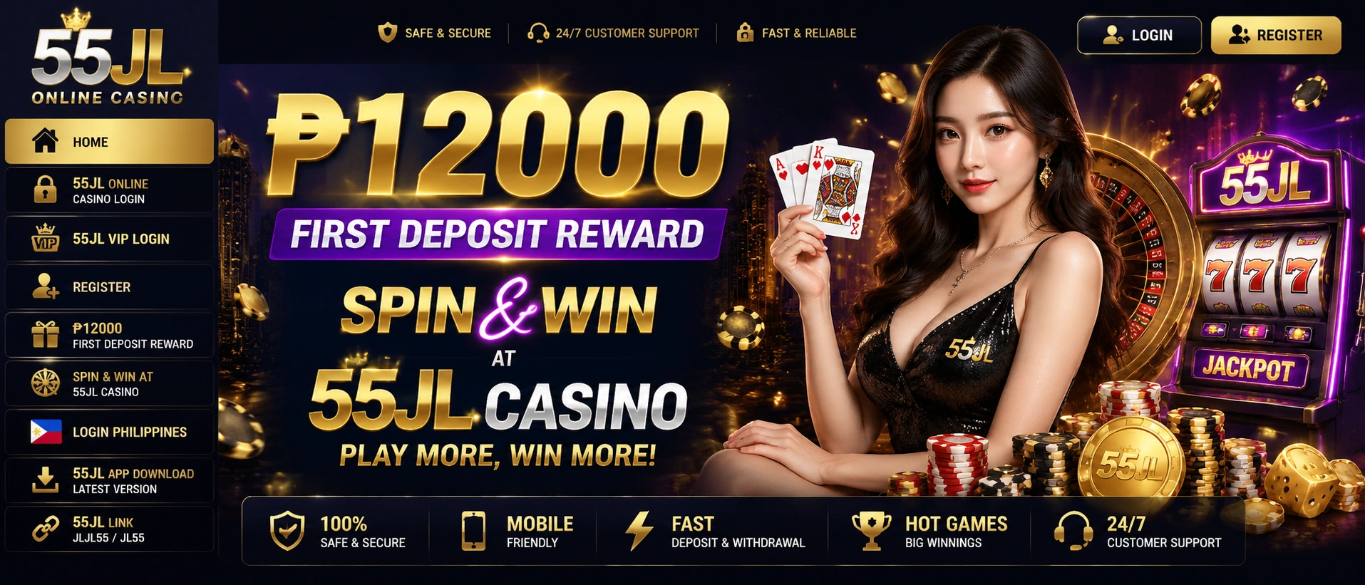 Live casino showcase