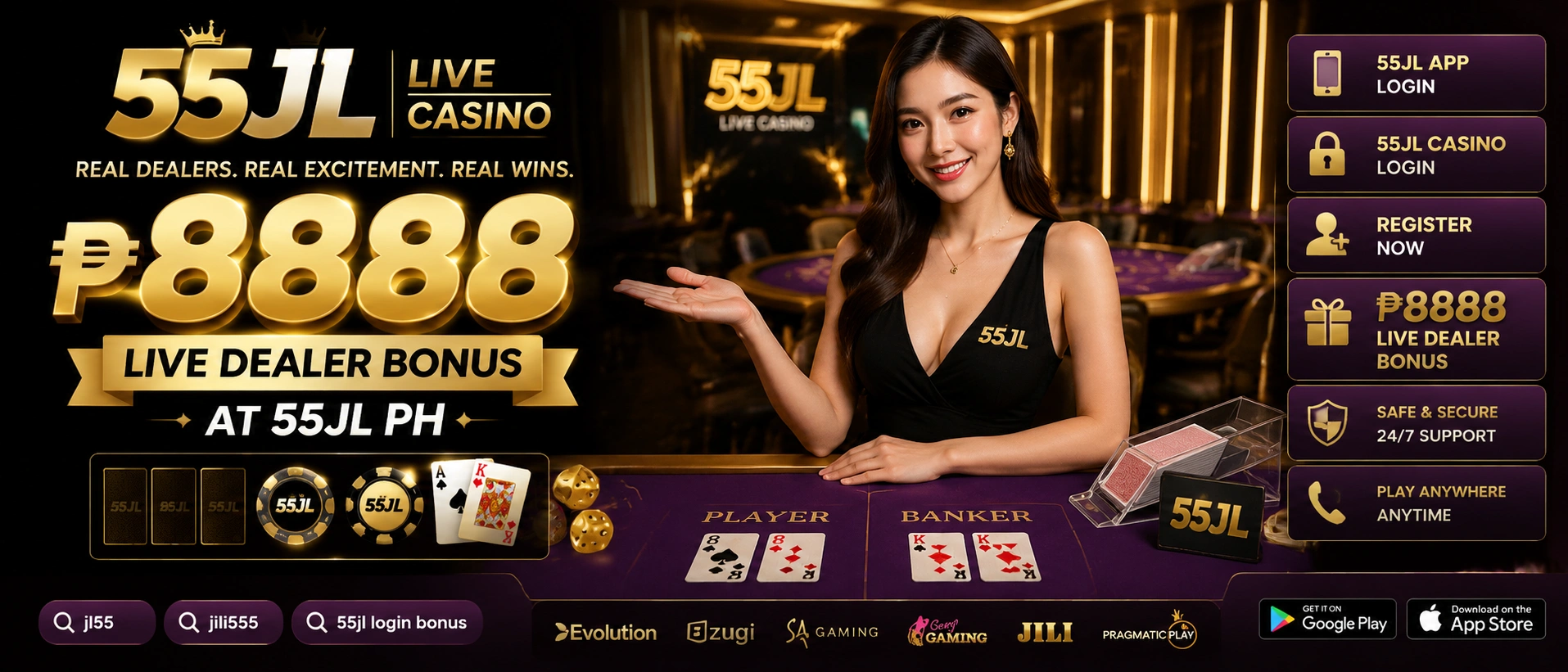 Live casino Philippines table showcase 1